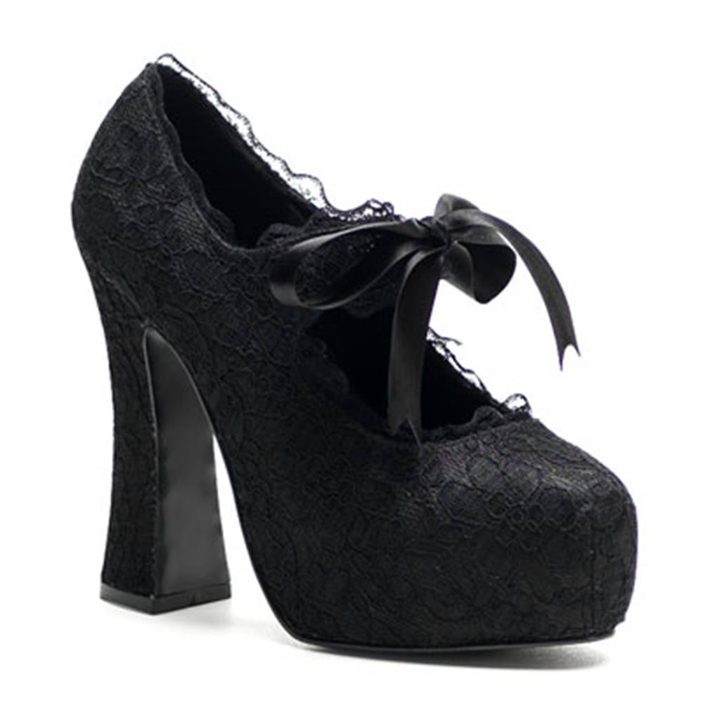 DemoniaCult - DEMON11L Hoge hakken - Zwart Product image